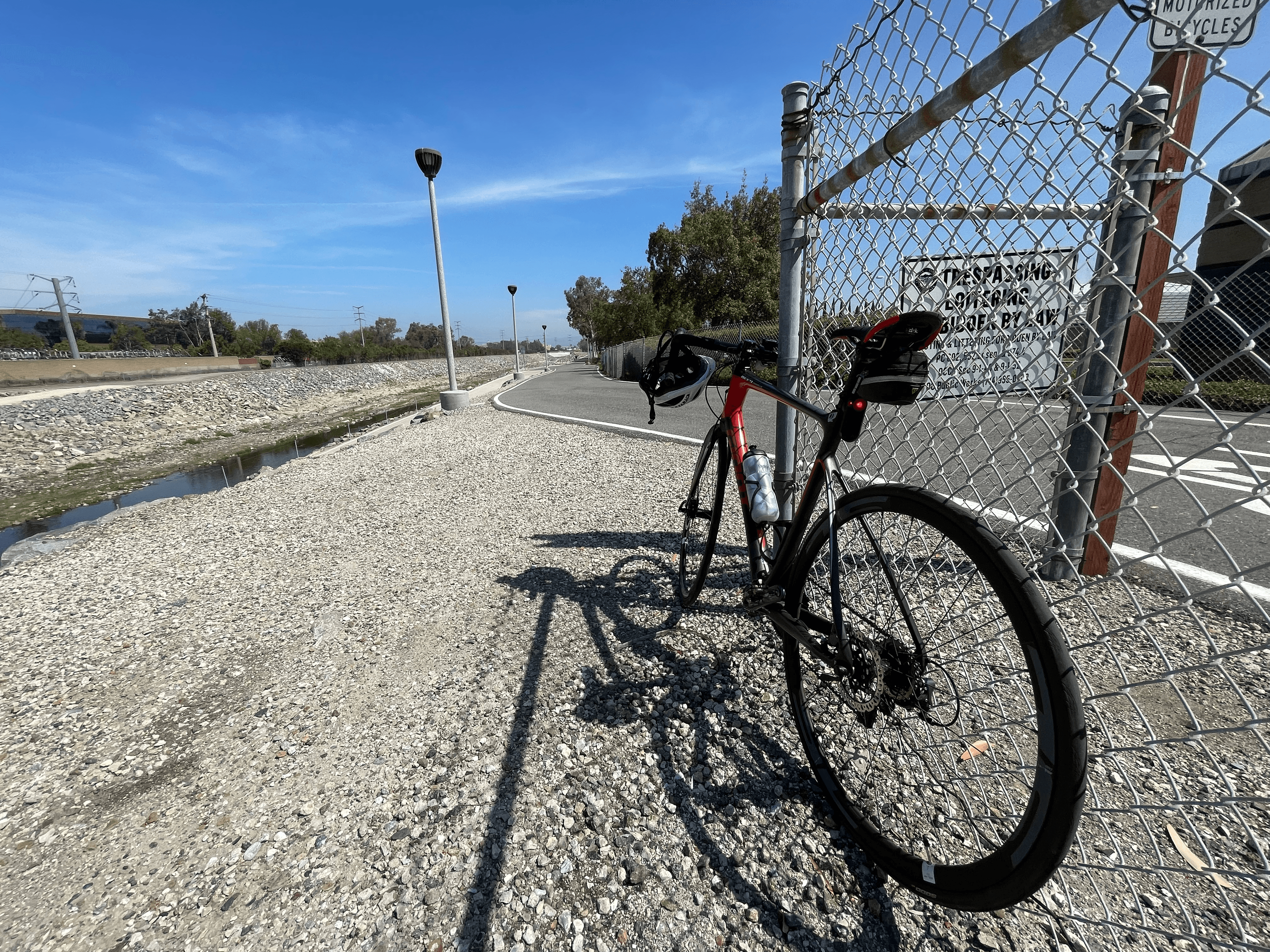 Picture of Anthony's road bike.